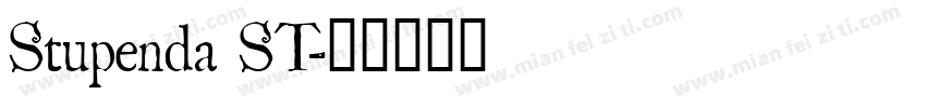 Stupenda ST字体转换